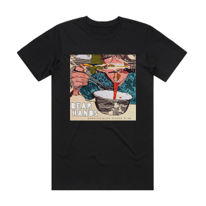 Bear Hands Burning Bush Supper Club Album Cover T-Shirt Black