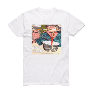 Bear Hands Burning Bush Supper Club Album Cover T-Shirt White