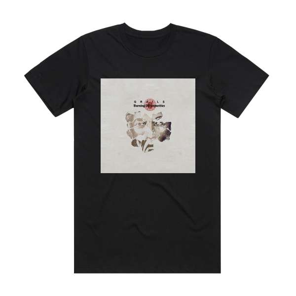 Grails Burning Off Impurities Album Cover T-Shirt Black