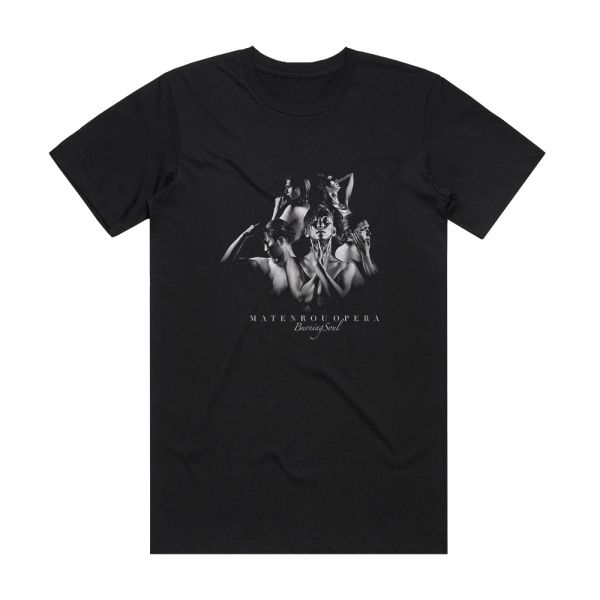 Matenrou Opera Burning Soul Album Cover T-Shirt Black