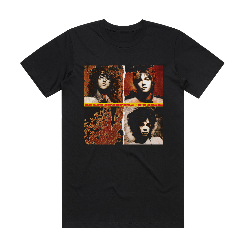 Burning Tree Burning Tree Album Cover TShirt Black ALBUM COVER TSHIRTS