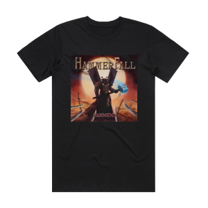 HammerFall Bushido Album Cover T-Shirt Black