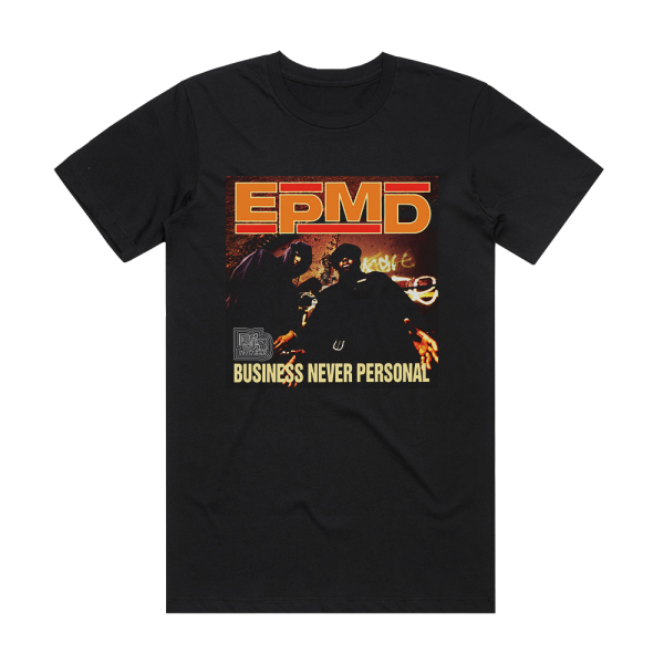 EPMD Business Never Personal Album Cover T-Shirt Black