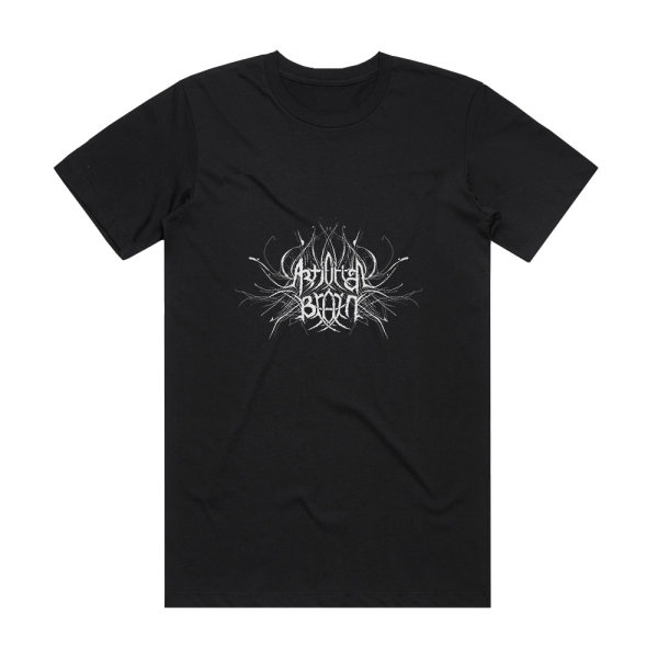 Artificial Brain Butchering Cosmic Giants Album Cover T-Shirt Black