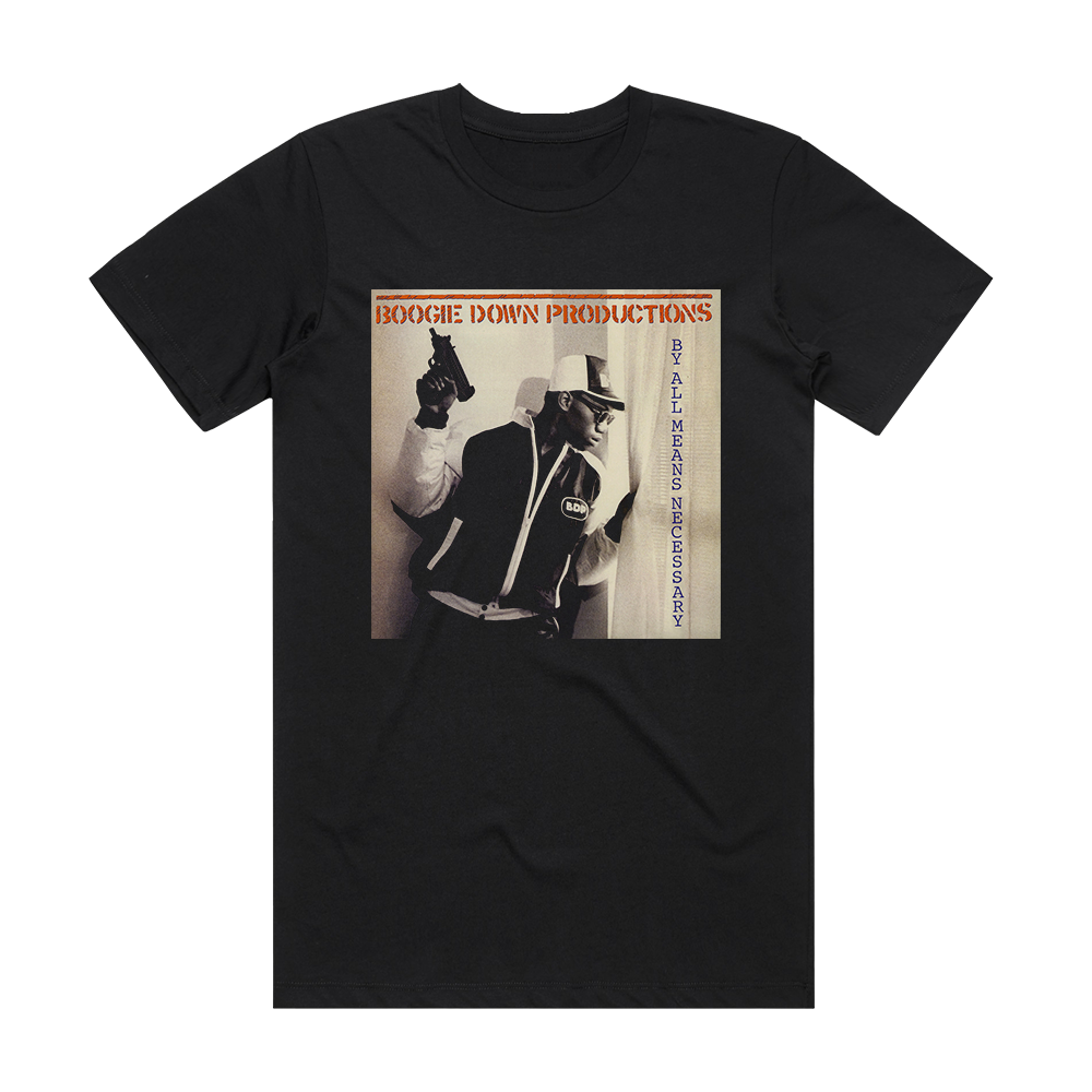 Boogie Down Productions By All Means Necessary Album Cover T-Shirt ...