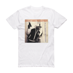 Boogie Down Productions By All Means Necessary Album Cover T-Shirt White