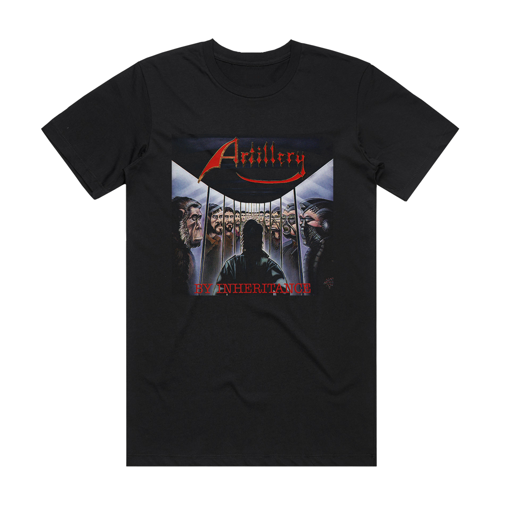 Artillery By Inheritance Album Cover T-Shirt Black – ALBUM COVER T-SHIRTS