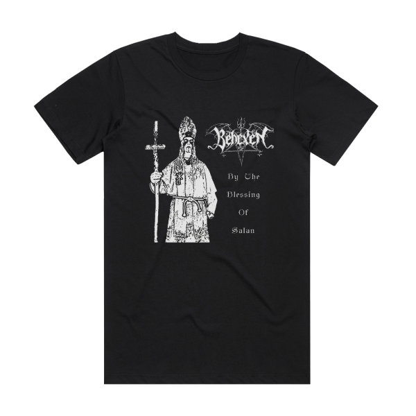 Behexen By The Blessing Of Satan Album Cover T-Shirt Black