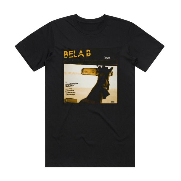 Bela B Bye Album Cover T-Shirt Black