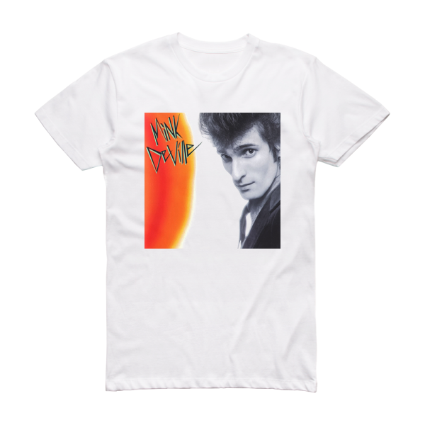 Mink DeVille Cabretta Album Cover T-Shirt White