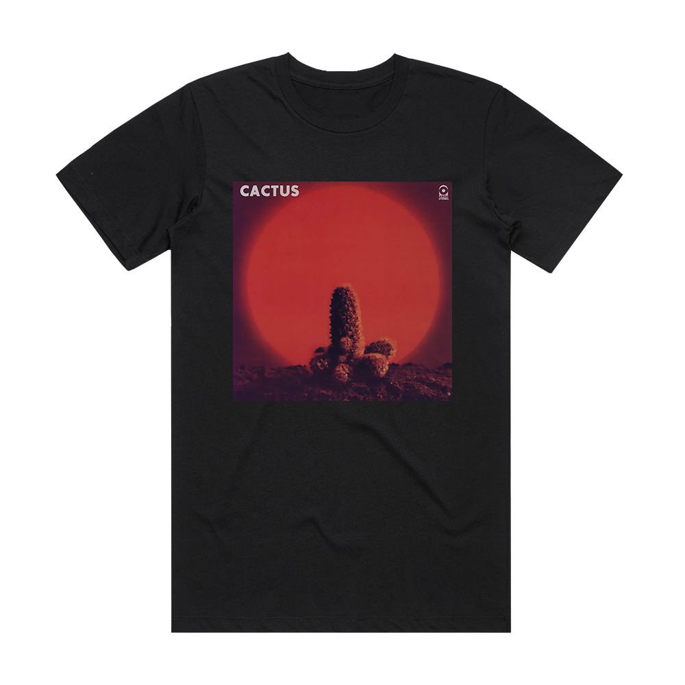 Cactus Cactus Album Cover T-Shirt Black