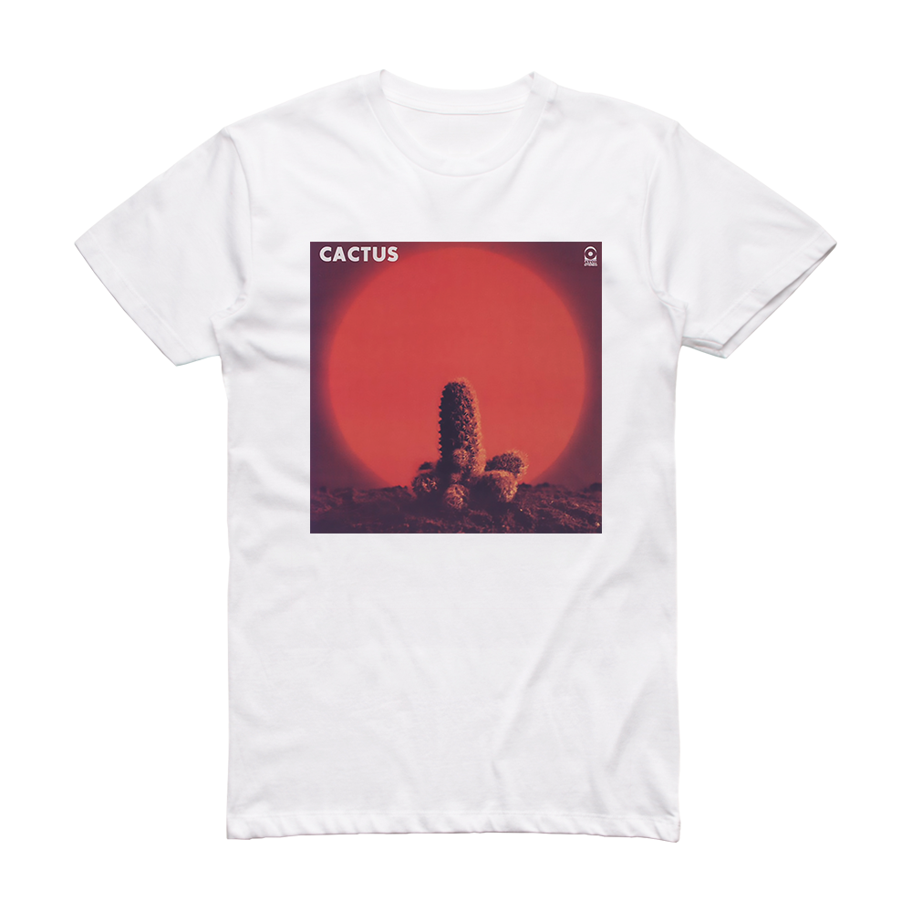 Cactus Cactus Album Cover T-Shirt White