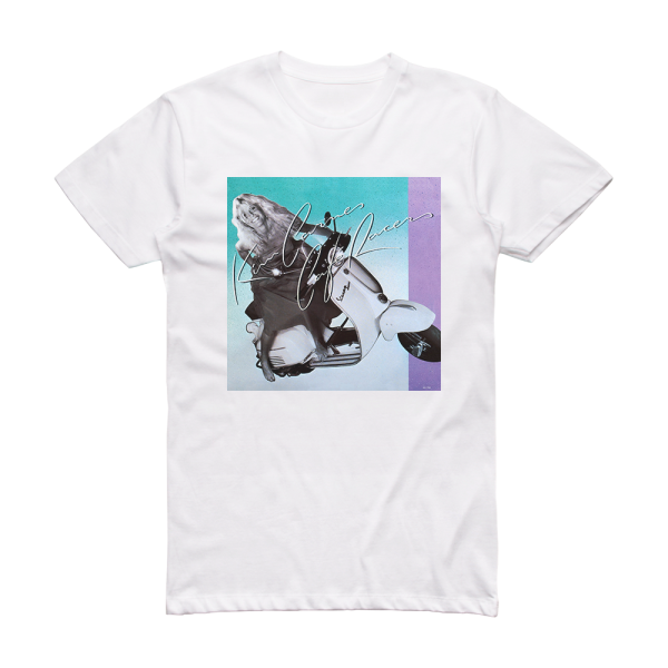 Kim Carnes Caf Racers Album Cover T-Shirt White