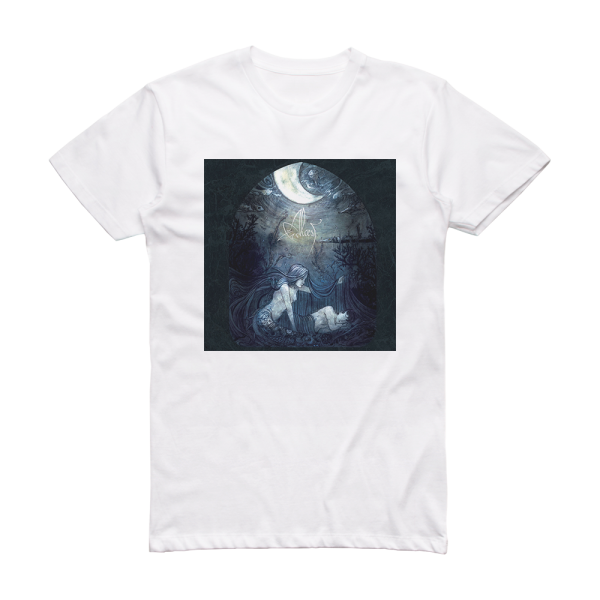 Alcest Cailles De Lune Album Cover T-Shirt White