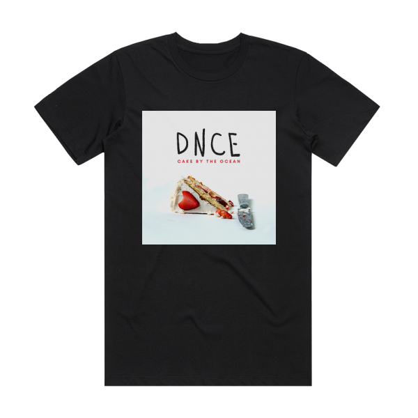 DNCE Cake By The Ocean Album Cover T-Shirt Black