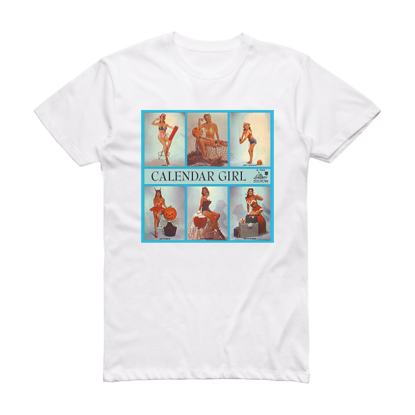 Julie London Calendar Girl 1 Album Cover T-Shirt White