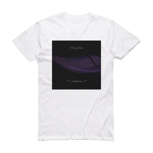 Mazzy Star California Album Cover T-Shirt White