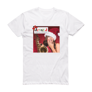 Jessy J California Christmas Album Cover T-Shirt White