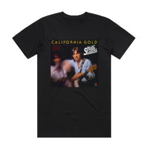 Marc Seaberg California Gold Album Cover T-Shirt Black