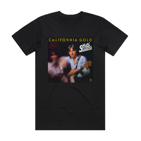 Marc Seaberg California Gold Album Cover T-Shirt Black