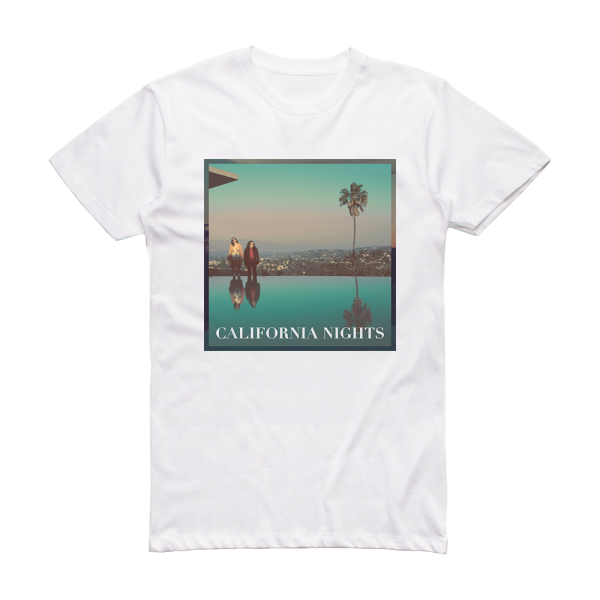 Best Coast California Nights Album Cover T-Shirt White