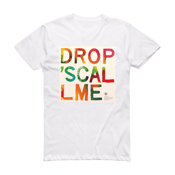 Drops Call Me Album Cover T-Shirt White