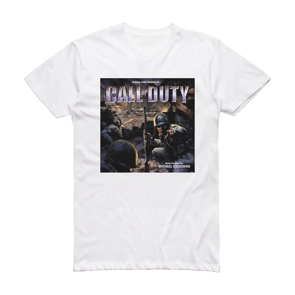 Michael Giacchino Call Of Duty Album Cover T-Shirt White