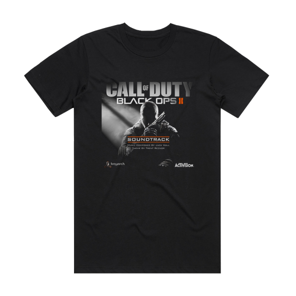 Jack Wall Call Of Duty Black Ops Ii Album Cover T-Shirt Black