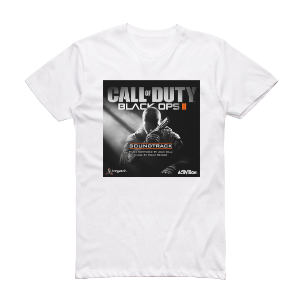 Jack Wall Call Of Duty Black Ops Ii Album Cover T-Shirt White