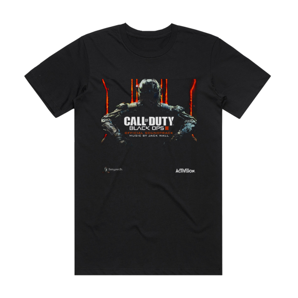 Jack Wall Call Of Duty Black Ops Iii Album Cover T-Shirt Black