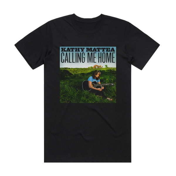 Kathy Mattea Calling Me Home Album Cover T-Shirt Black