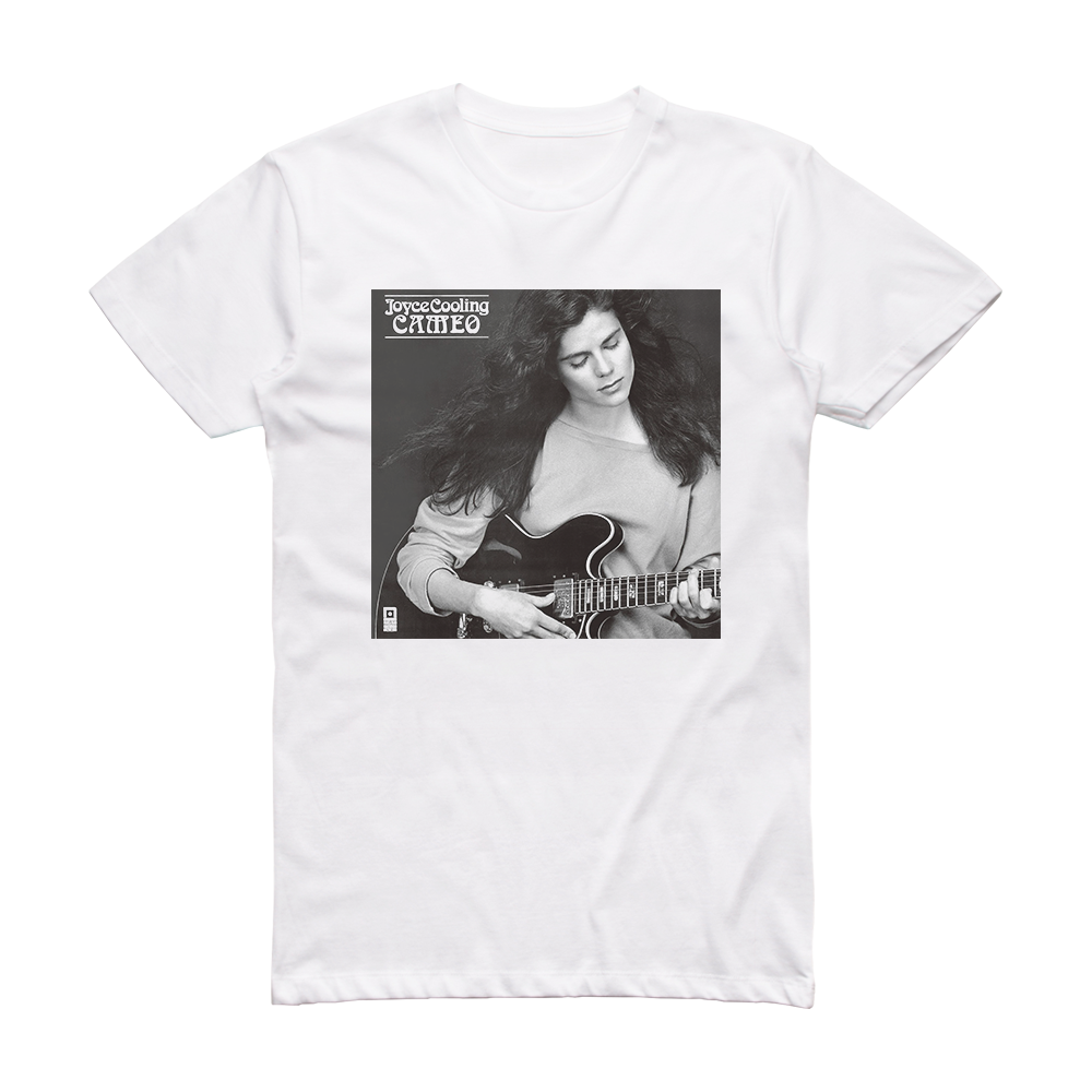 Joyce Cooling Cameo Album Cover T-Shirt White