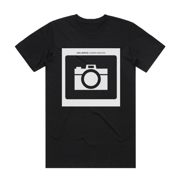 Karl Bartos Camera Obscura Album Cover T-Shirt Black