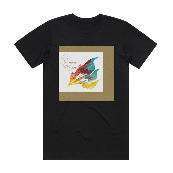Animal Collective Campfire Songs Album Cover T-Shirt Black