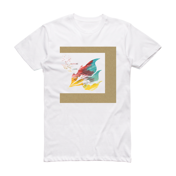 Animal Collective Campfire Songs Album Cover T-Shirt White