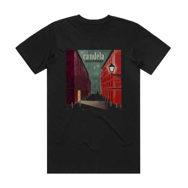 Mice Parade Candela Album Cover T-Shirt Black