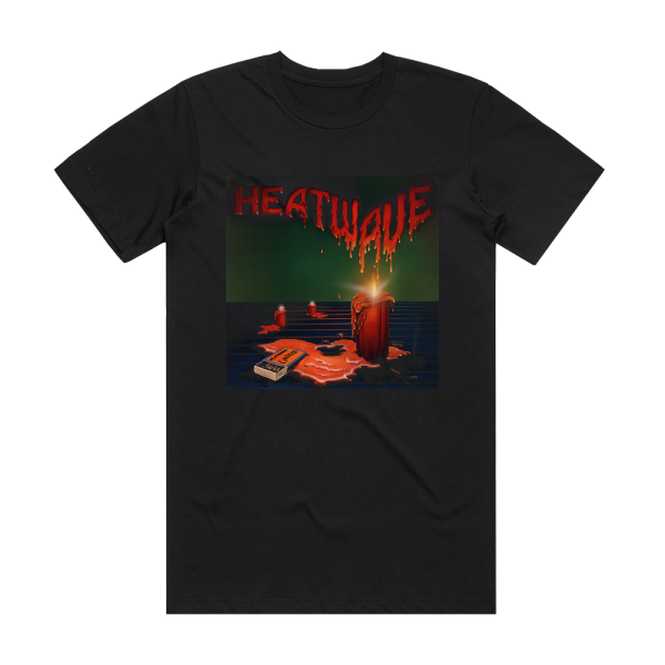 Heatwave Candles Album Cover T-Shirt Black