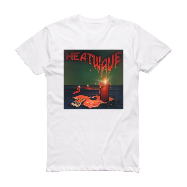 Heatwave Candles Album Cover T-Shirt White