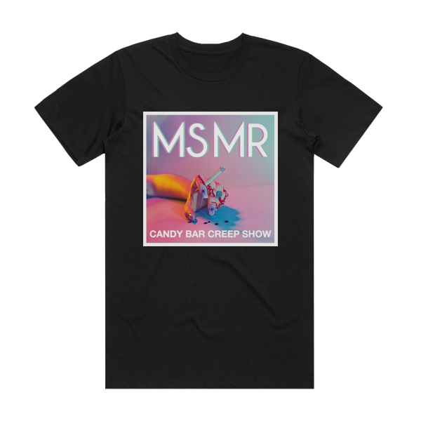 MS MR Candy Bar Creep Show Album Cover T-Shirt Black