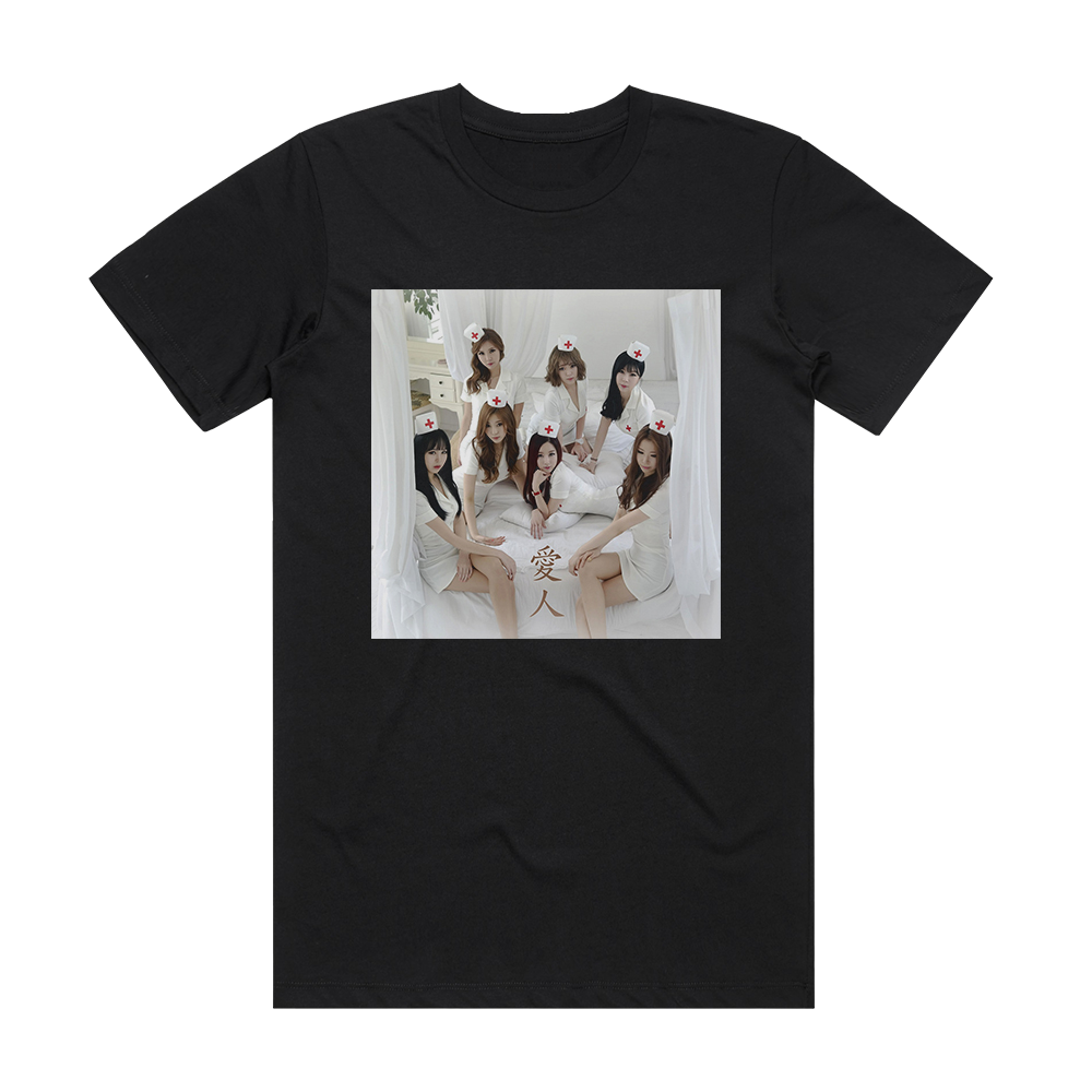 Angel In Nurse Candy Girl Album Cover T Shirt Black Album Cover T Shirts