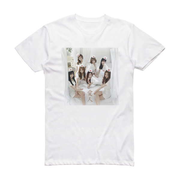 Angel In Nurse Candy Girl Album Cover T-Shirt White