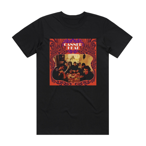Canned Heat Canned Heat 1 Album Cover T-Shirt Black