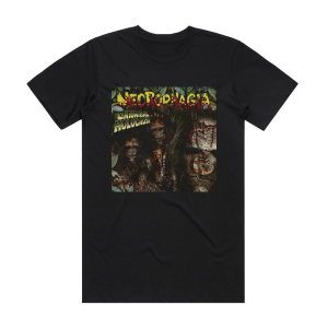 Necrophagia Cannibal Holocaust Album Cover T-Shirt Black