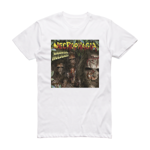 Necrophagia Cannibal Holocaust Album Cover T-Shirt White
