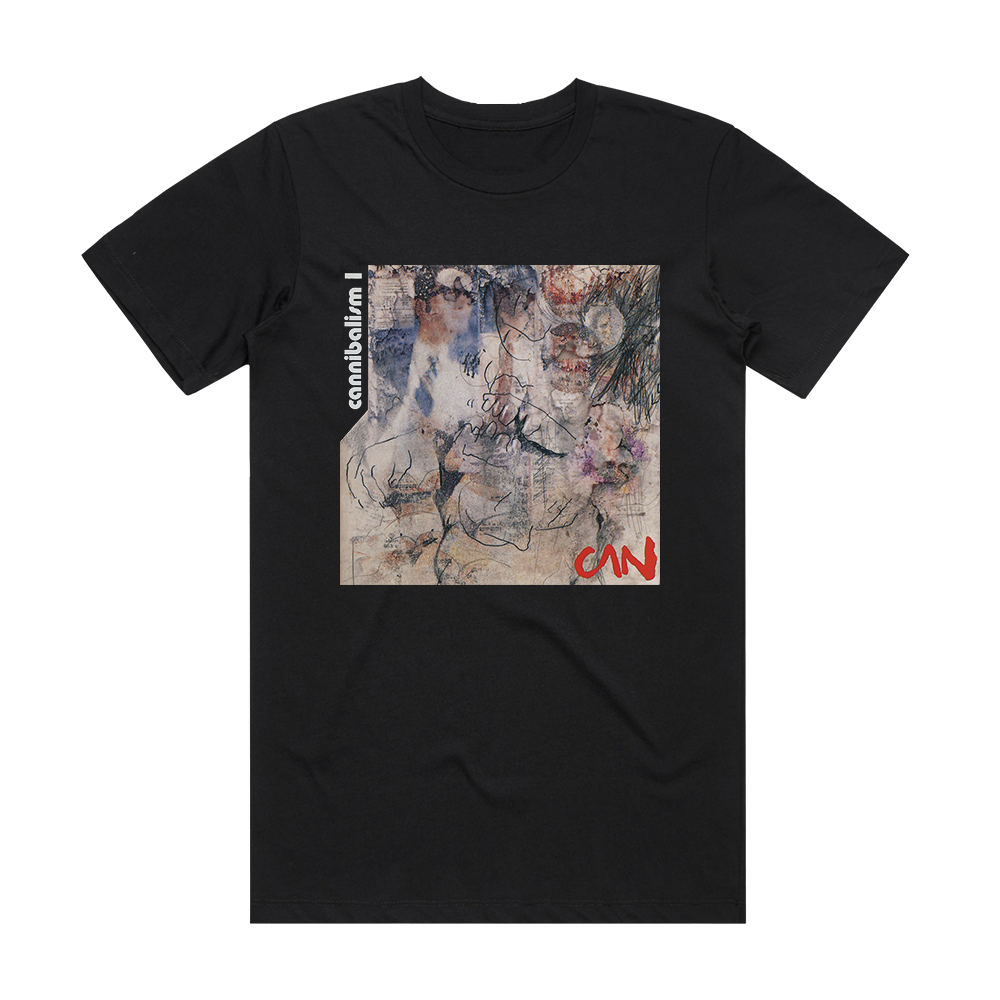 CAN Cannibalism 1 Album Cover T-Shirt Black – ALBUM COVER T-SHIRTS
