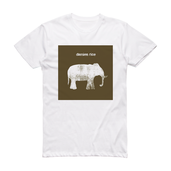Damien Rice Cannonball 1 Album Cover T-Shirt White