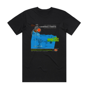Cannonball Adderley Cannonball Enroute Album Cover T-Shirt Black
