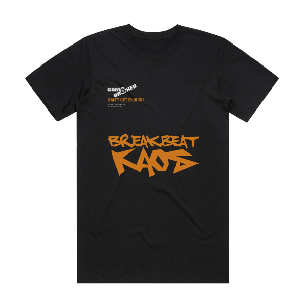 Camo and Krooked Cant Get Enough Without You Album Cover T-Shirt Black