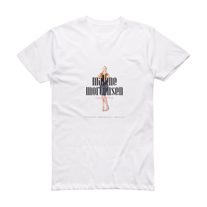Malene Mortensen Cant Help It Album Cover T-Shirt White