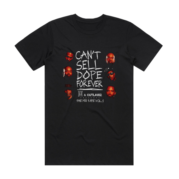 dead prez Cant Sell Dope Forever Album Cover T-Shirt Black